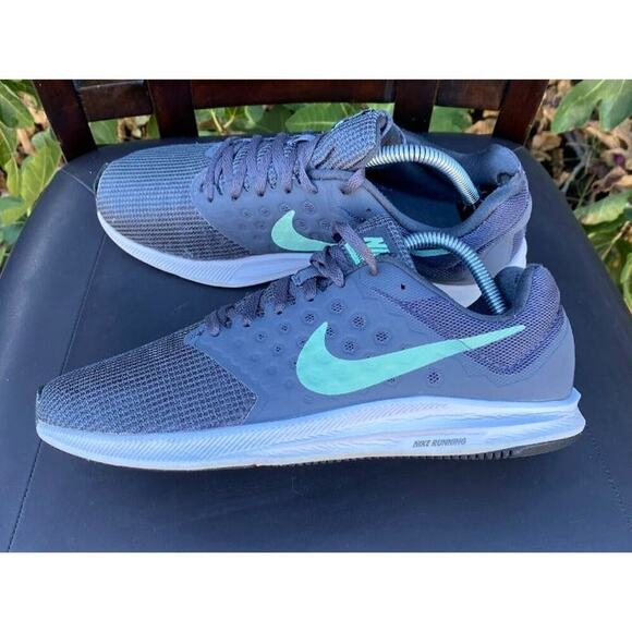 Nike Womens US 9.5 Lace Up Downshifter Running/Walking Sneakers - Picture 8 of 11